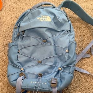 The North Face Light Blue Borealis Backpack